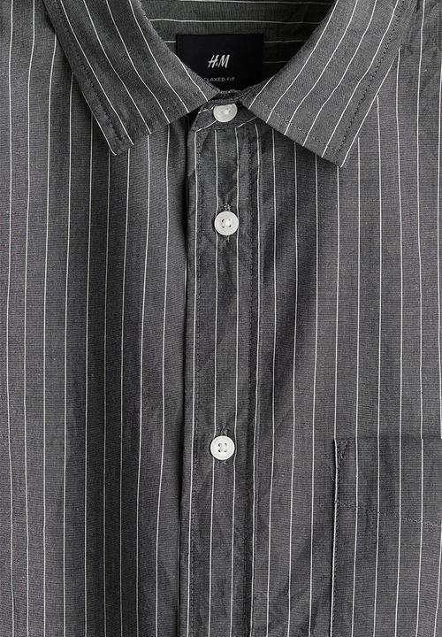 H&M - Relaxed fit shirt - grey