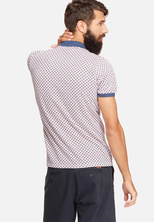 Ben Sherman - Geometric slim polo