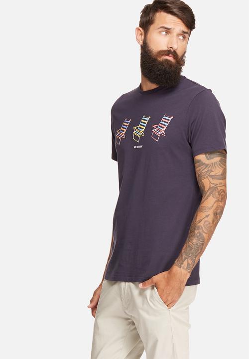 Ben Sherman -  Deck chair slim tee