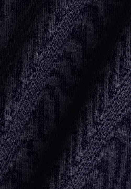H&M - Cropped t-shirt - navy blue