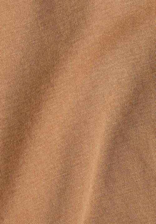H&M - Pima cotton T-shirt -  dark beige