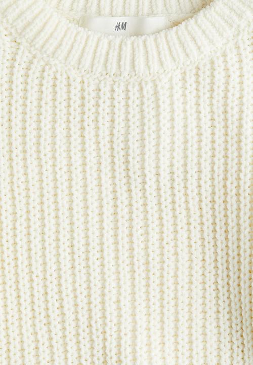 H&M - Chenille-knit jumper - cream