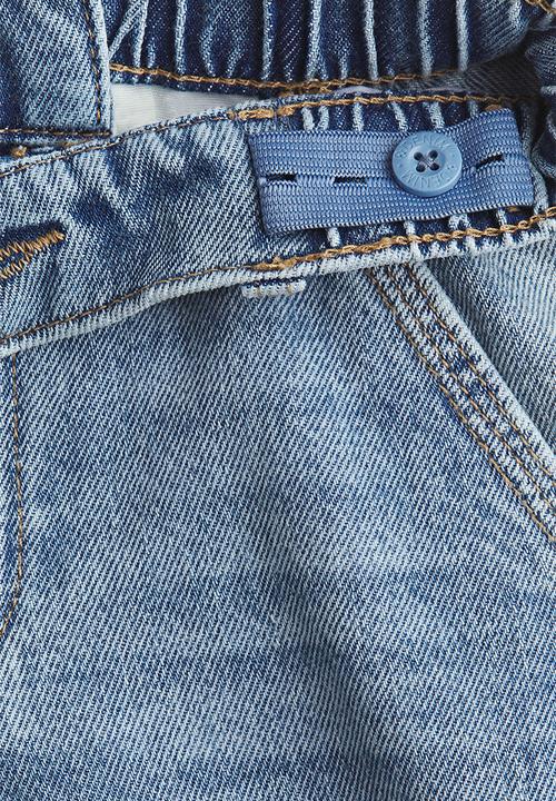 H&M - Loose fit carpenter jeans - light denim blue