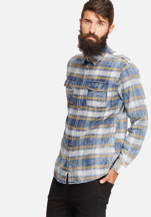 Jack & Jones - Burn regular fit utility shirt