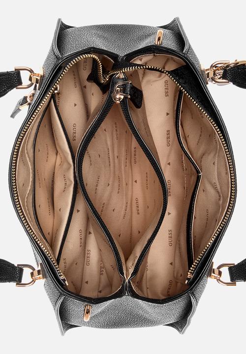 GUESS - Noelle Ii Luxury Satchel - Charcoal