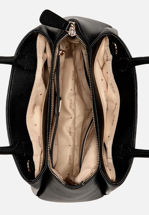 GUESS - Isola 3 Comp Satchel - Black