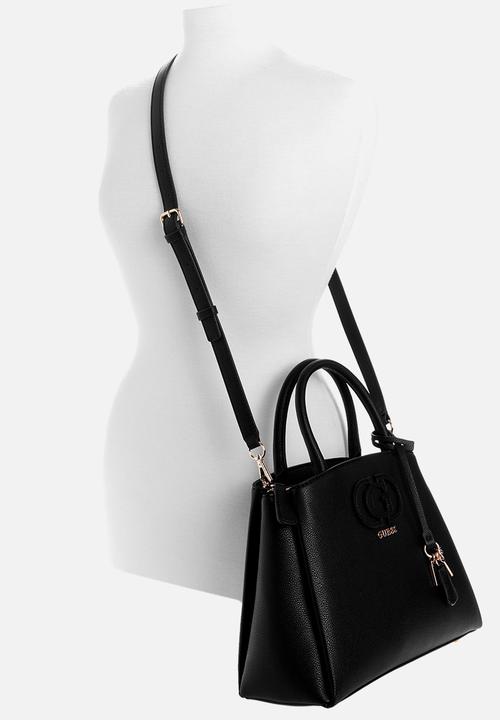 GUESS - Isola 3 Comp Satchel - Black