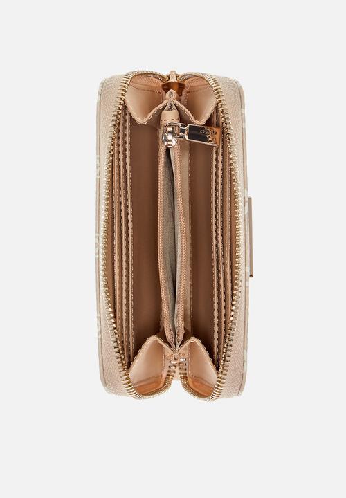 GUESS - Laurel Ii Slg Med Zip Around - Taupe