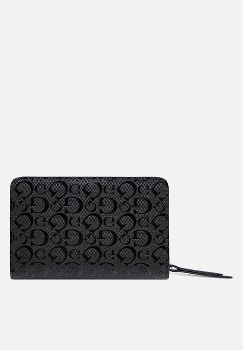 GUESS - Abbas sling French wallet- black