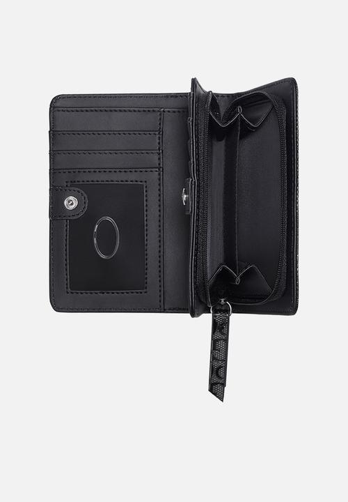 GUESS - Abbas sling French wallet- black