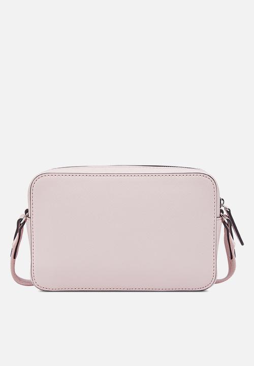 GUESS - Viviette Mini Dbl Zip Crossbody - Pink
