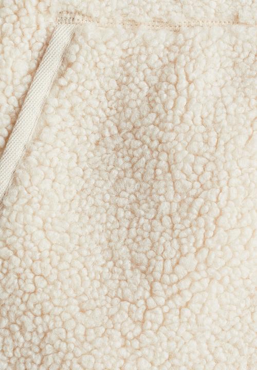 H&M - Teddy jacket - cream