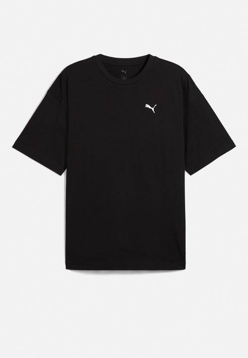 PUMA - WARDROBE ESS Oversized Tee M - PUMA Black
