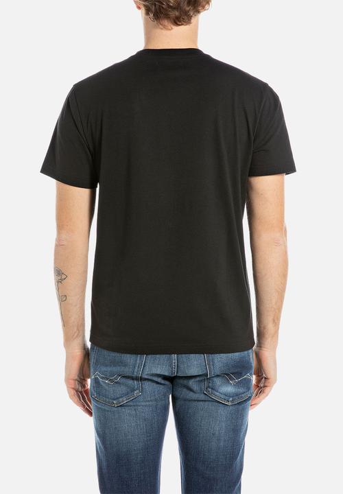 Replay - Tiger Graphic T-Shirt – Black