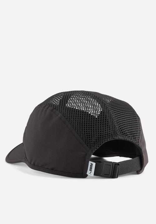 PUMA - Short Visor Mesh 5 Panel Cap - Puma Black