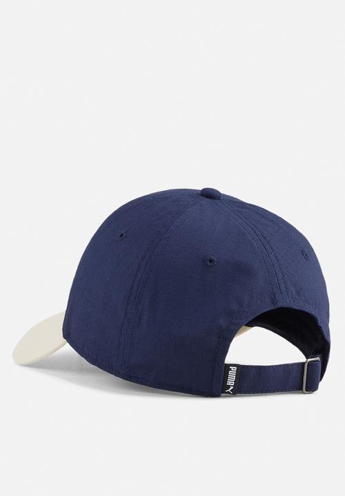 PUMA - Ess No 1 Color Block Dad Cap - New Navy-Alpine Snow