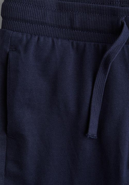 H&M - Jersey joggers - navy blue