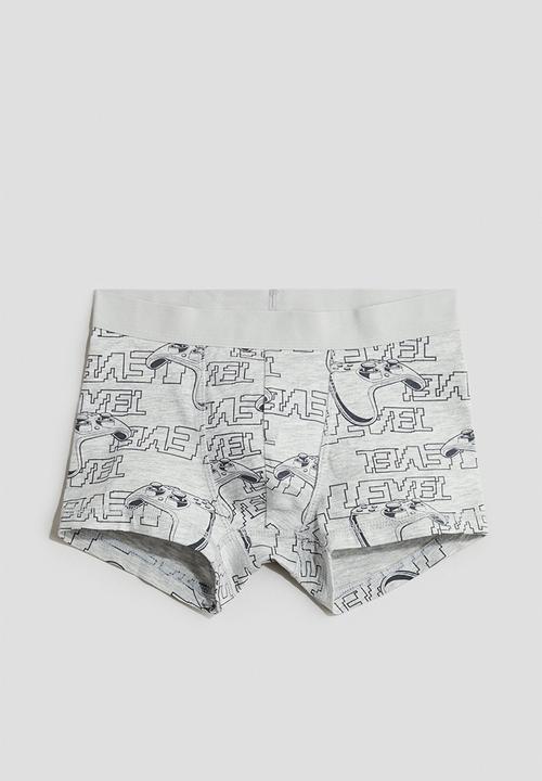 H&M - 5-pack trunks - grey level