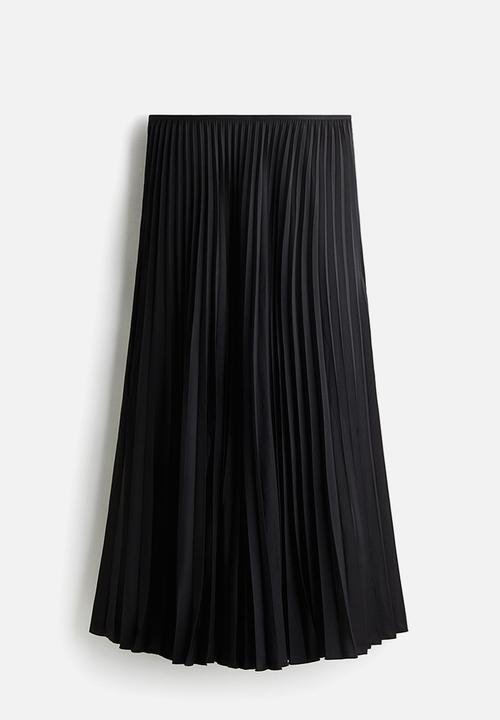 H&M - Pleated skirt - black