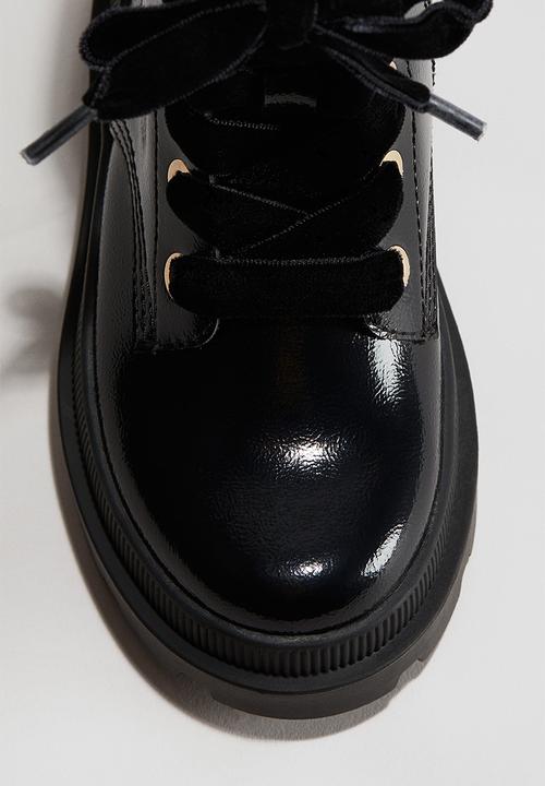 H&M - Lace-up boots - black