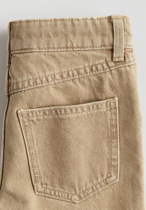 H&M - Denim shorts - beige