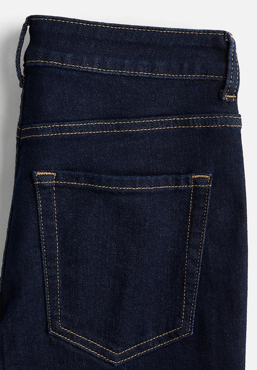 H&M - Flared high jeans - dark denim blue
