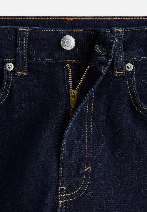 H&M - Flared high jeans - dark denim blue