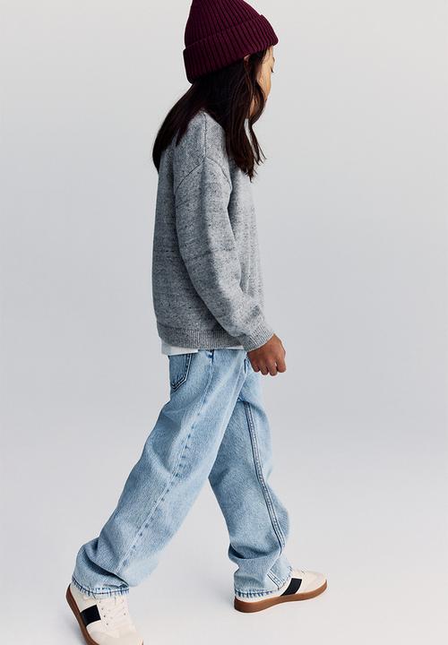 H&M - Loose fit jeans -  light denim blue