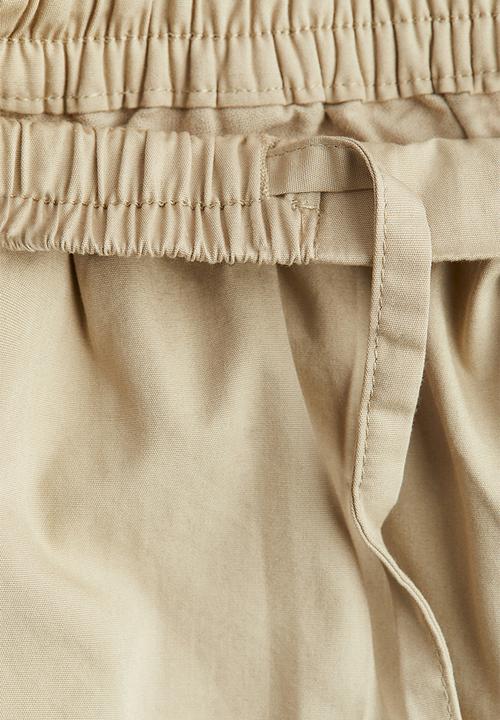 H&M - Loose-fit cotton chinos - light beige