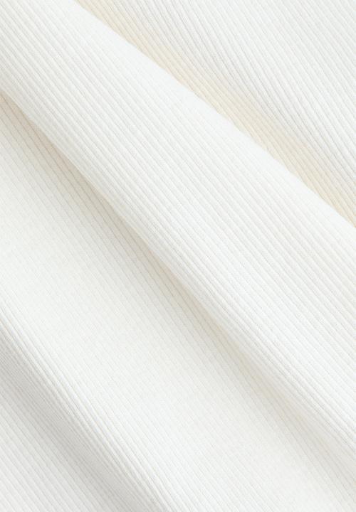 H&M - Long-sleeved jersey top - white