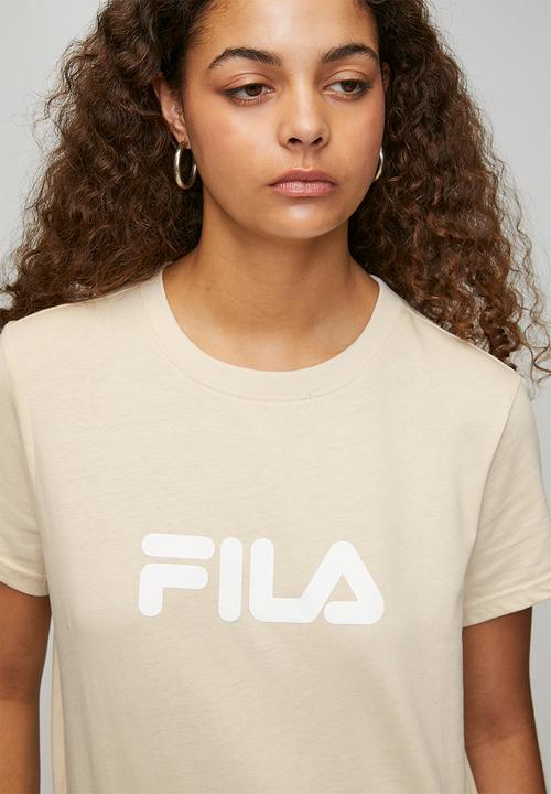 FILA - Mono deckle t-shirt - Antique White