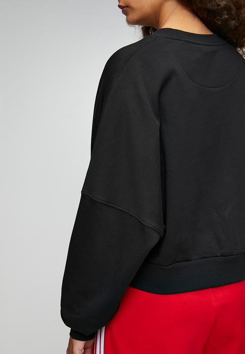 adidas Originals - Ess Crew Fl W S26 - Black