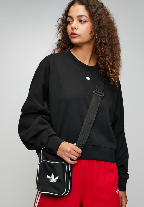 adidas Originals - Ess Crew Fl W S26 - Black