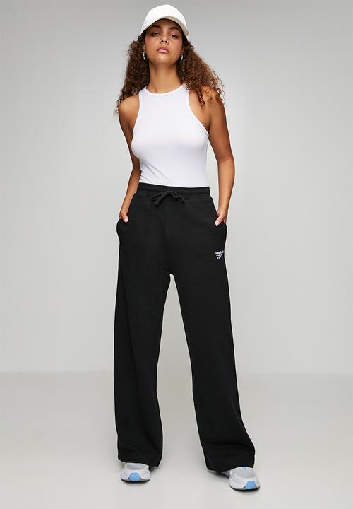 Reebok - Yara Wide Hem Open Jogger - Black