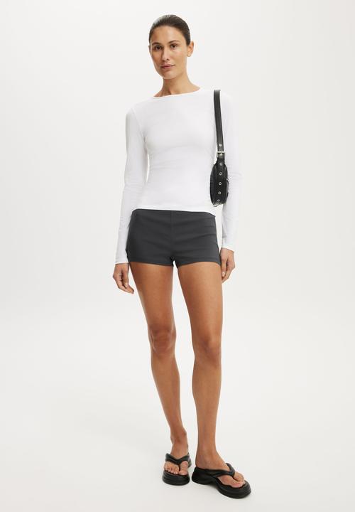 Cotton On - Everyday Smooth Long Sleeve - White