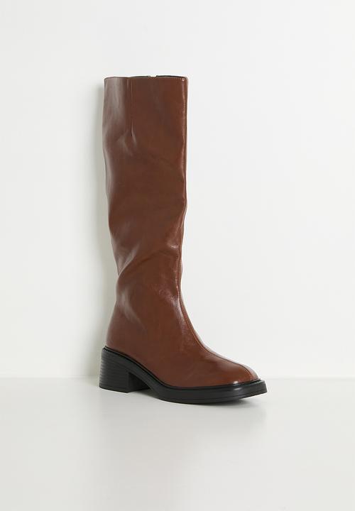 Raid London - Samber knee length boot - brown 