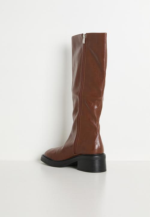 Raid London - Samber knee length boot - brown 