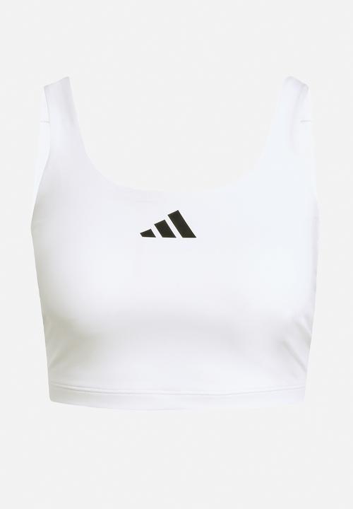 adidas Performance - OPTIME Bra Tank - White