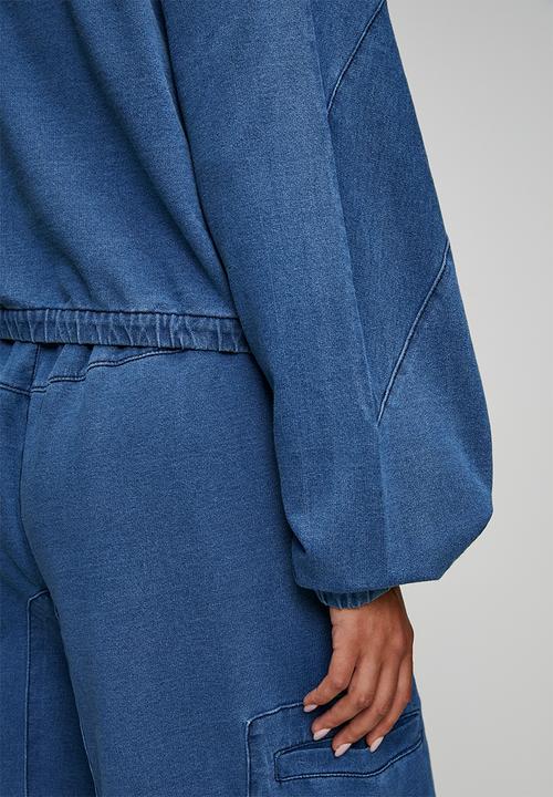 Reebok - Street Sport Vector Icon Track Jacket - Denim Blue/Warped Blue