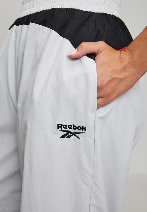 Reebok - Street Sport Wide Track Pants - Grey 1/Black