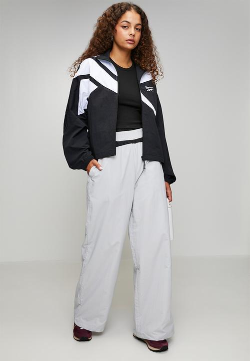 Reebok - Street Sport Wide Track Pants - Grey 1/Black