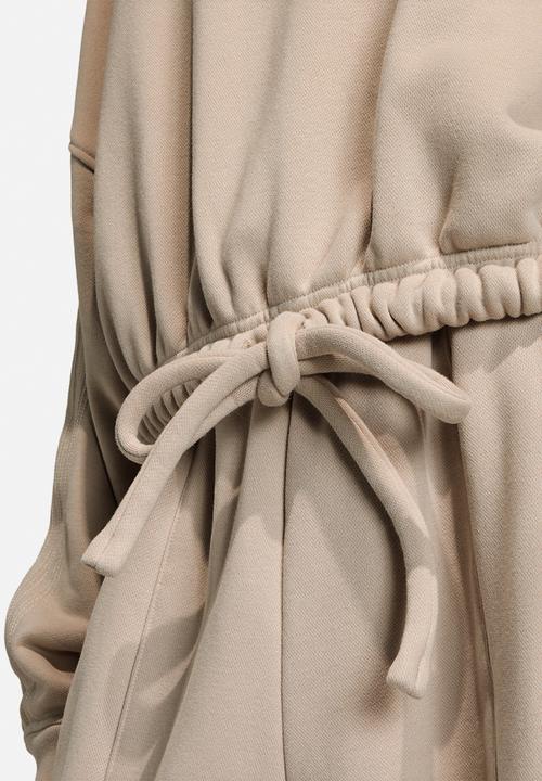 adidas Originals - P Essential Oversized Crewneck - Stone Khaki