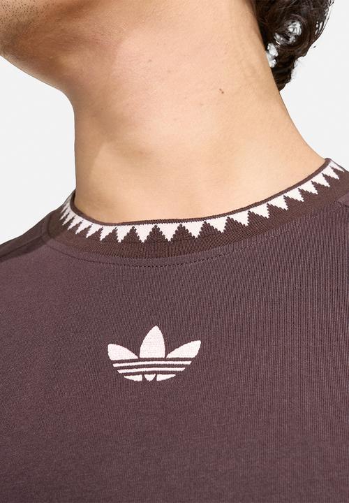 adidas Originals - Chest Aztec Vint SS Tee -  Aurora Coffee