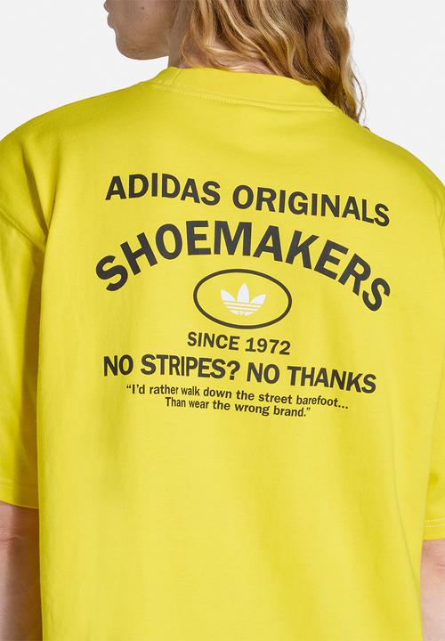 adidas Originals - Originals Shoemaker Graphic Tee - Yellow