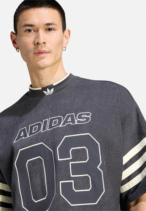 adidas Originals - Originals Knit Football Jersey - Utility Black