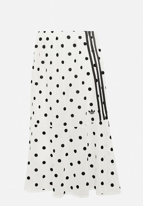 adidas Originals - Sheer Polka Dots Skirt - Offwhite