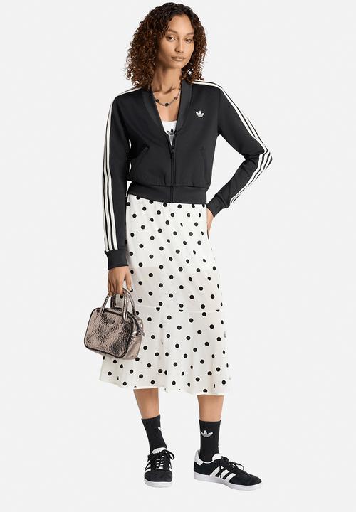adidas Originals - Sheer Polka Dots Skirt - Offwhite
