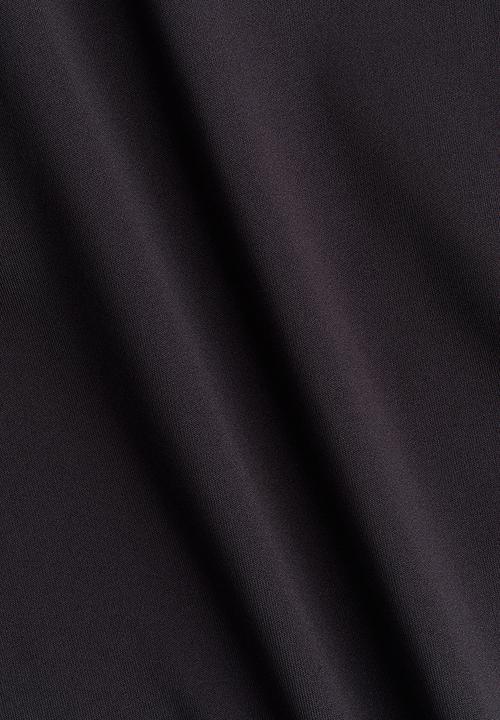 H&M - Long-sleeved microfibre top - black