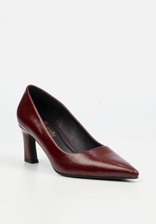 Butterfly Feet - Alesia 1 heel - burgundy