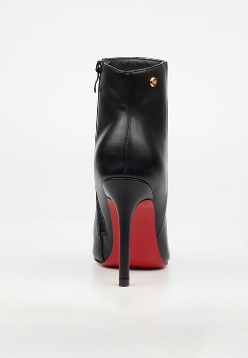 Miss Black - Boss 24 heel ankle boot - black